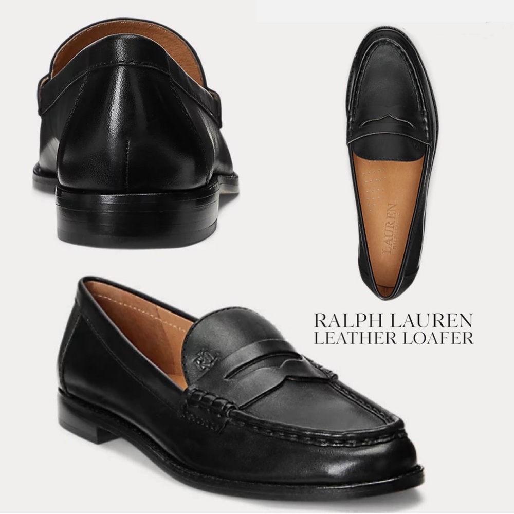 RALPH LAUREN Leather Loafer